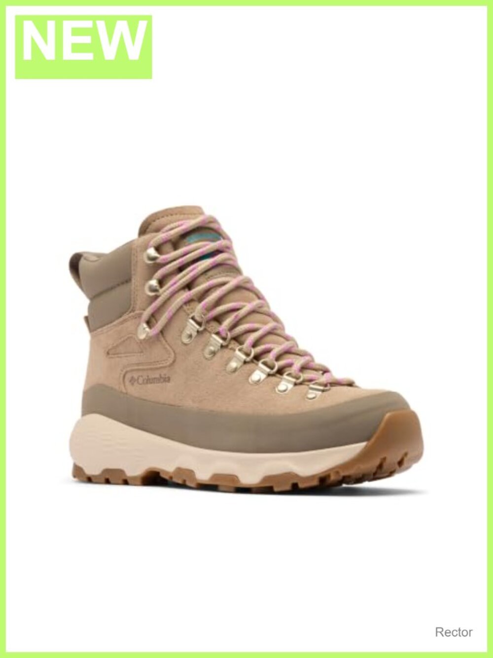 Waterproof Suede Leather Hiking Boots Ankle Mid-Top Women's Outdoor Trail